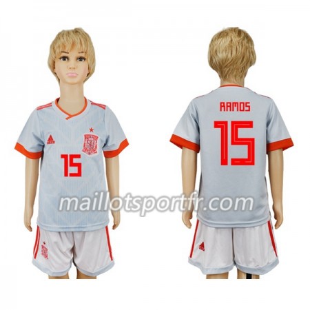 Maillot de Foot Espagne Sergio Ramos 15 Enfant Exterieur Coupe du monde 2018 Maillot de Foot Espagne Sergio Ramos 15 Enfant Exterieur Coupe du monde 2018
